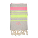 Fouta Ibiza Gris Rosa Fouta Ibiza Gris Rosa